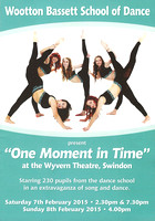Wootton Bassett School of Dance Presents One Moment In Time DVD & BluRay 2015