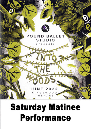 Pound Ballet Studio Presents Into The Woods SATURDAY MATINEE
