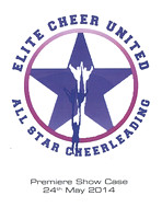 Elite Cheer United Premiere Show Case 2014 DVD & BluRay