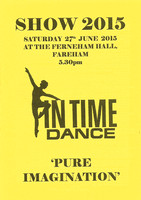 In Time Dance Presents Pure Imagination 2015 on DVD & BluRay