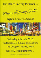 The Dance Factory Presents Lights, Camera, Action! 2015 on DVD & BluRay