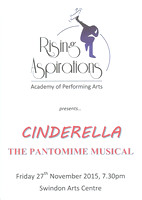Rising Aspirations Presents Cinderella 'Panto' 2015 on BluRay & DVD
