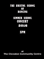 Bristol School of Dancing Summer Concert 2016 on DVD & BluRay