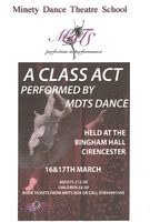 Minety Dance Theatre School Presents 'A Class Act' 2018 on DVD & BluRay