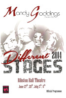 Mandy Godding's Theatre Arts Presents 'Different Stages 2014' DVD & BluRay