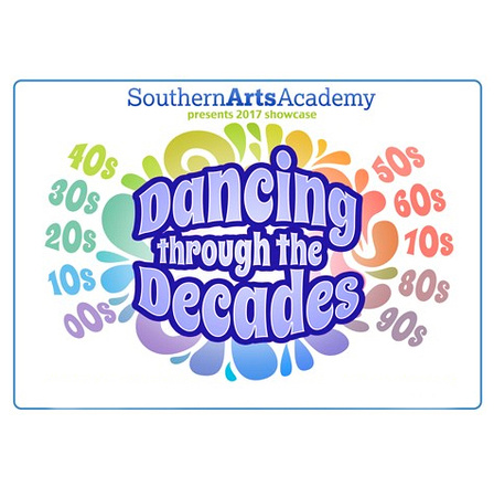 Southern Arts Academy Presents Dancing Through The Decades 2017 on BluRay & DVD